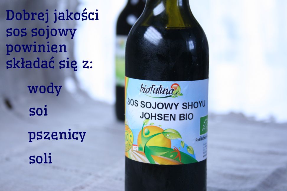 Składniki sosu sojowego